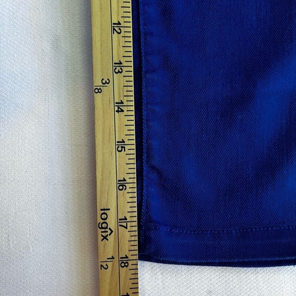 Christopher & Banks Petite Signature SlimCrop Capri Pants Cobalt Blue - 8 Petite - Picture 6 of 9